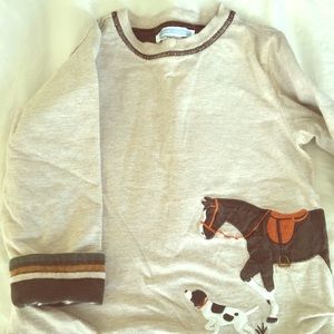 Janie and Jack 2t reversible shirt